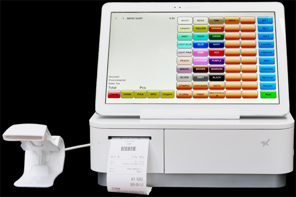 screenshot of Comca Systems Cleaner POS